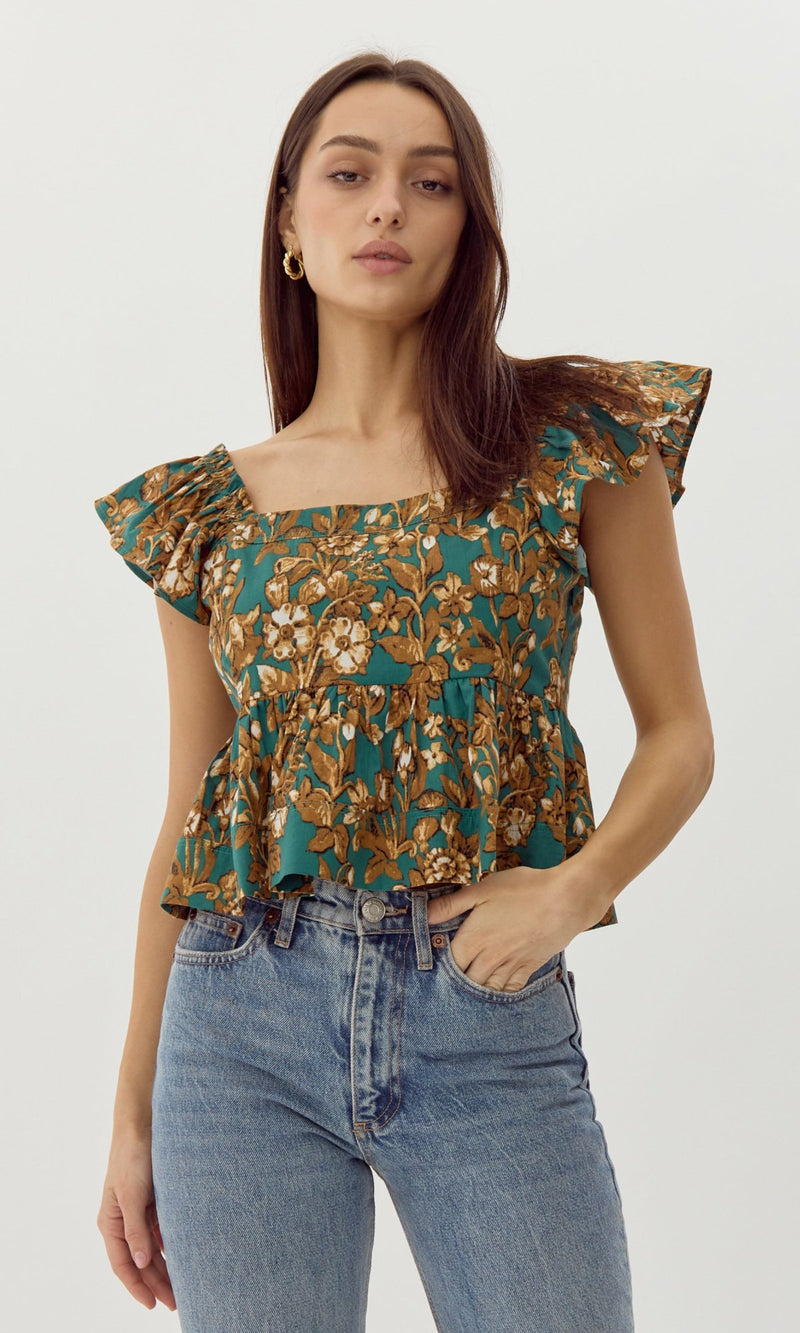 Deena Fluttter Top