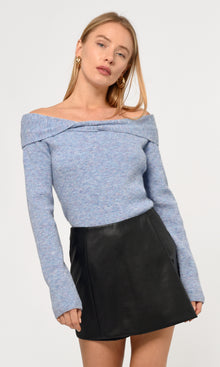 Beatriz Off Shoulder Knit Top