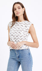 Toledo Sequins Top