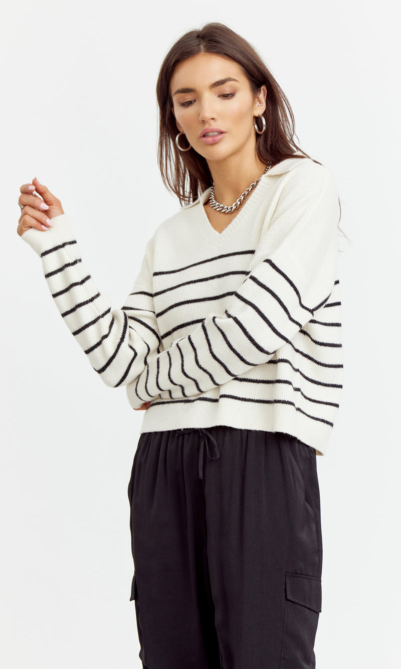 Florence Stripe Sweater Knit