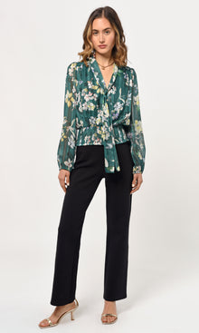Estelle Tie Neck Blouse