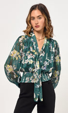 Estelle Tie Neck Blouse