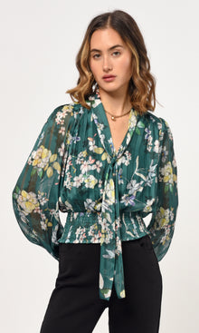 Estelle Tie Neck Blouse