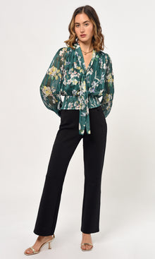 Estelle Tie Neck Blouse