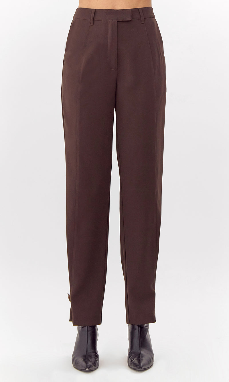 Andie High Waist Barrel Leg Trousers