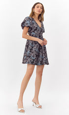 Briella Jacquard Mini Dress