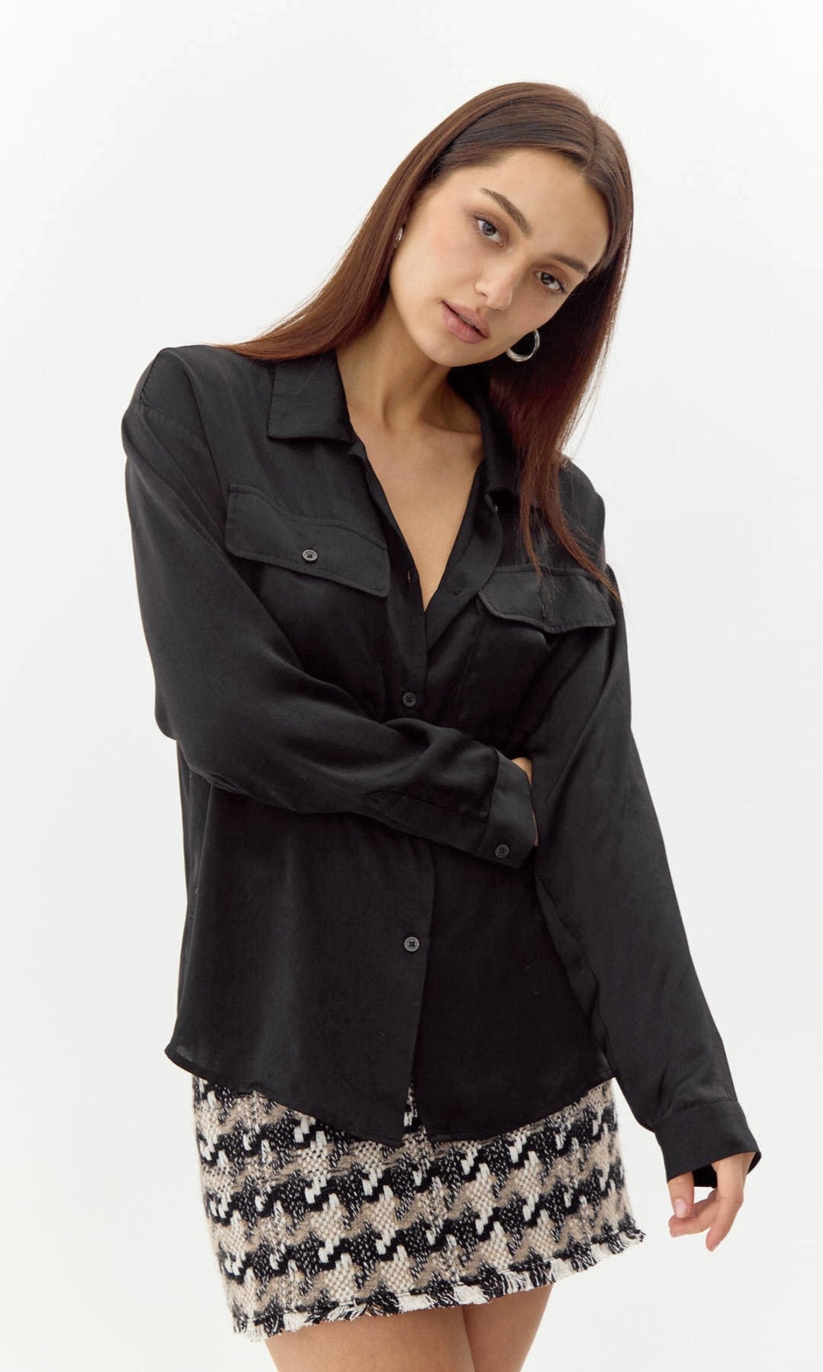 Konnie Satin Blouse