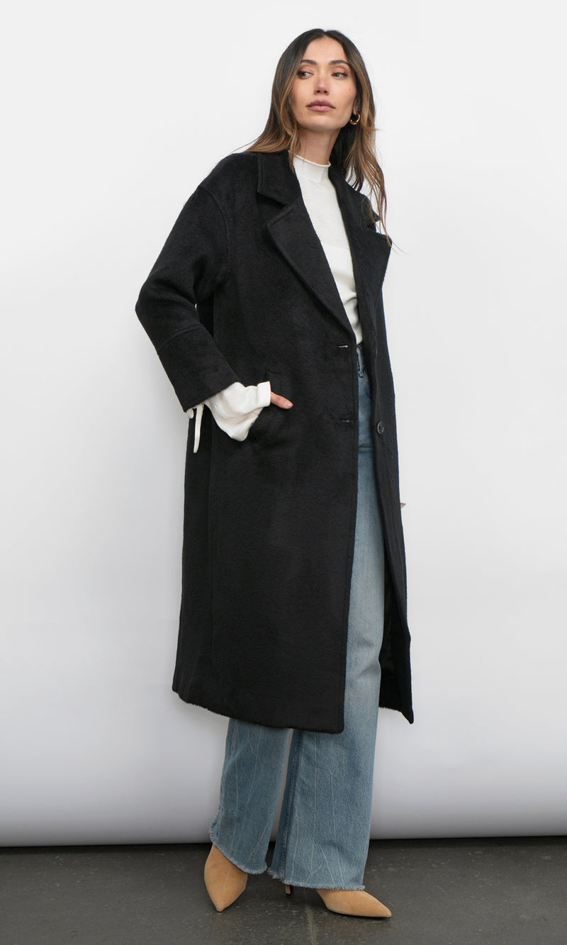 Bryce 3/4 Sleeve Long Coat
