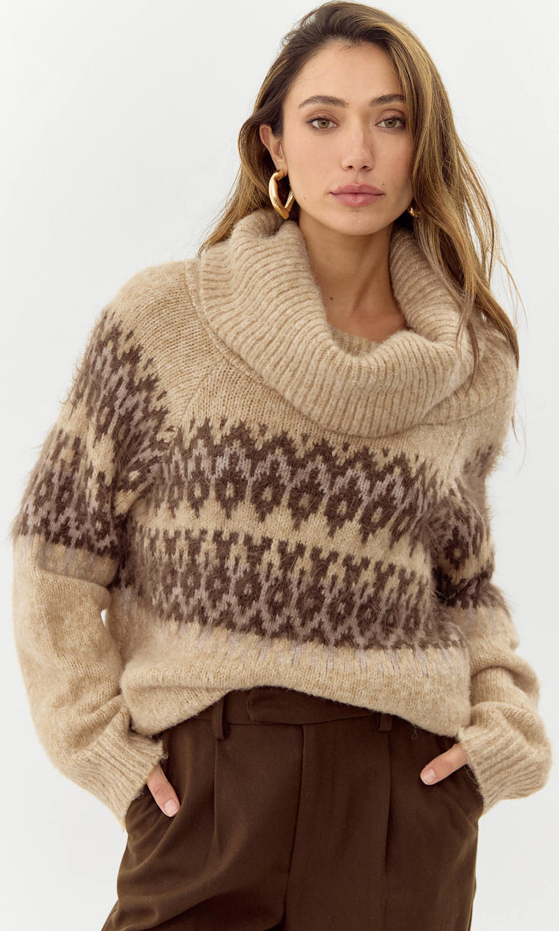Harris Funnel Neck Sweater