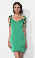 Maya Mini Slip Dress w/ Lily Accent Straps