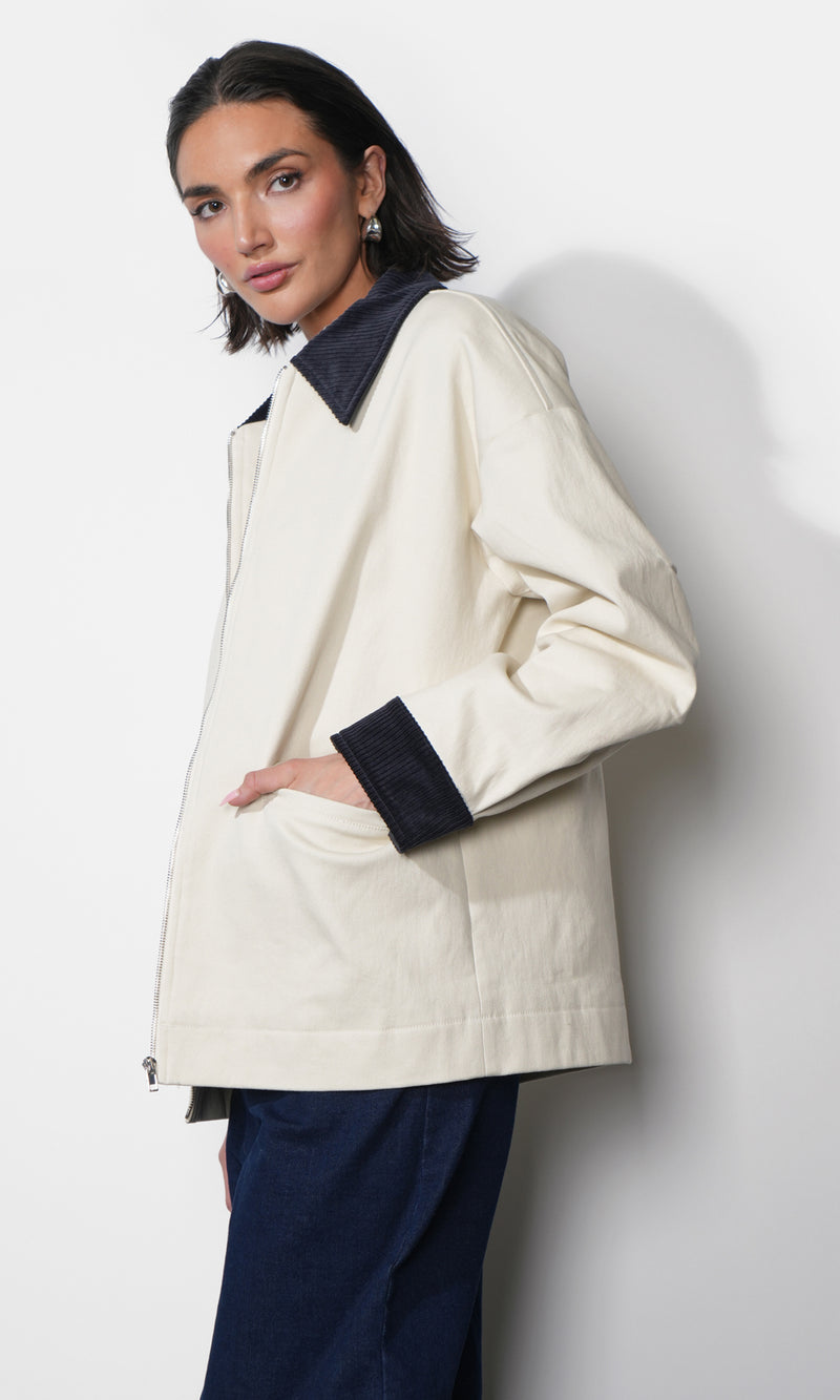 Samira Oversized Barn Jacket