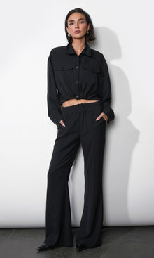 Abigail Drawstring Flared Pants