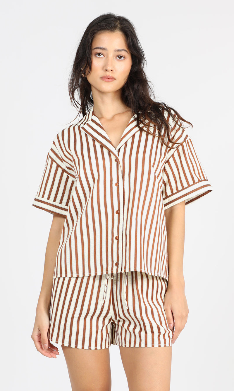 Graham Stripe Vacation Shirt