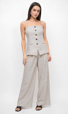 Sandi Button Front Top