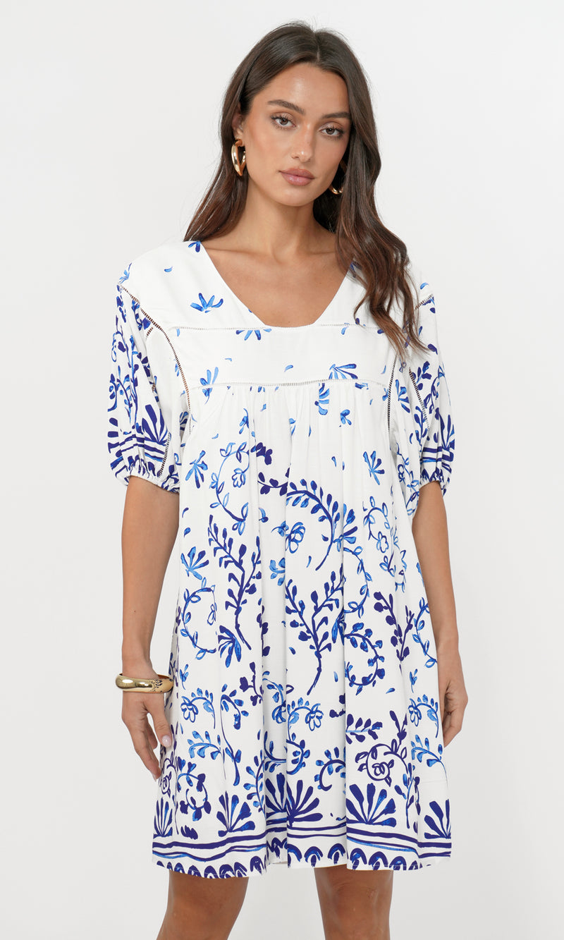 Nanci Popover Mini Dress