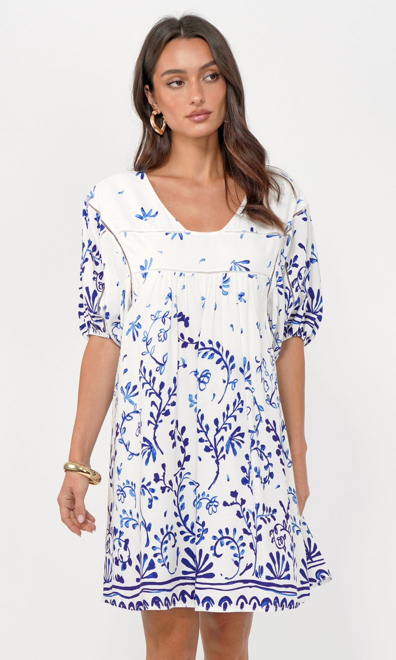 Nanci Popover Mini Dress