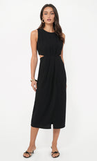 Ednis Side Cut Out Midi Dress