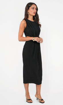 Ednis Side Cut Out Midi Dress
