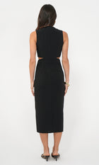 Ednis Side Cut Out Midi Dress