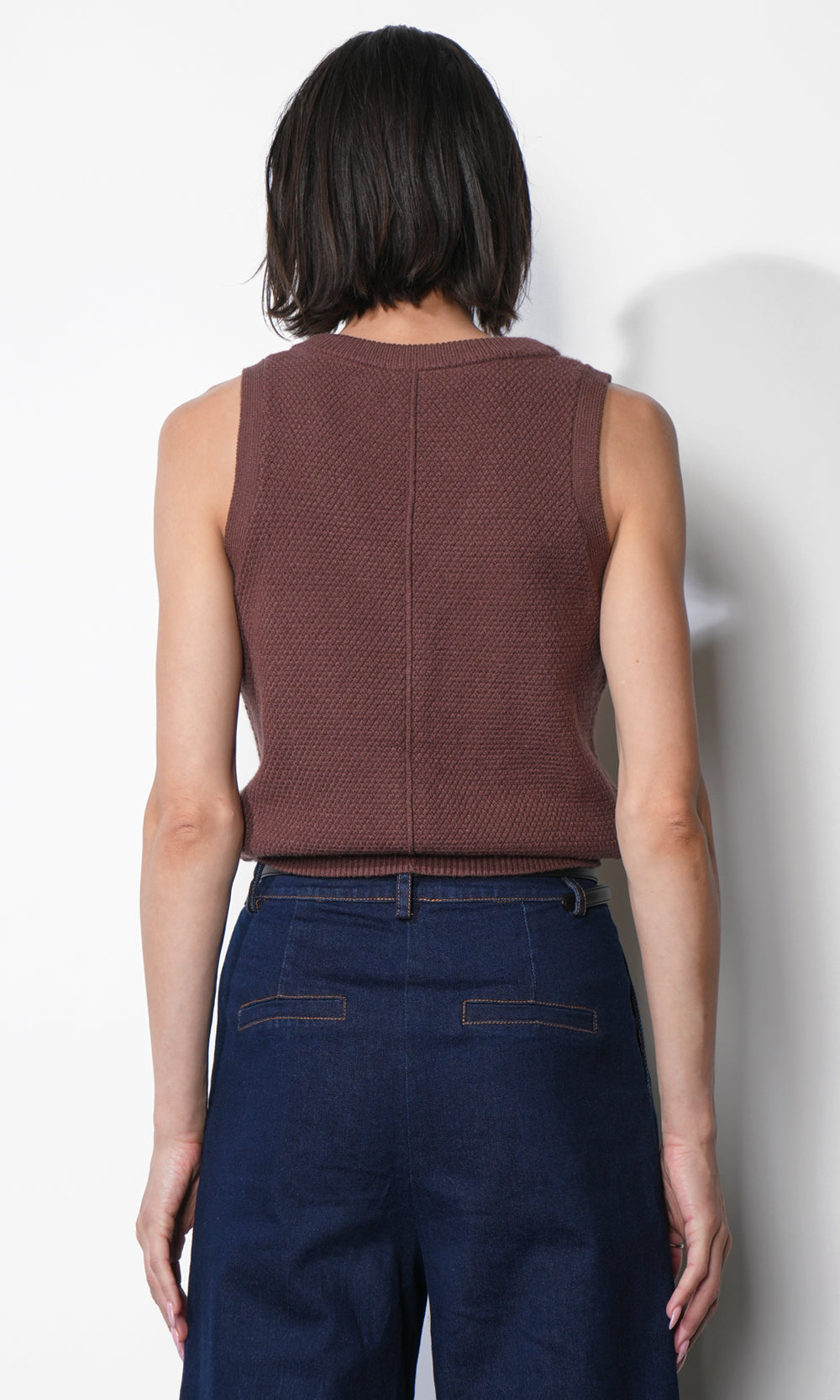 Thomas Cable Knit Vest