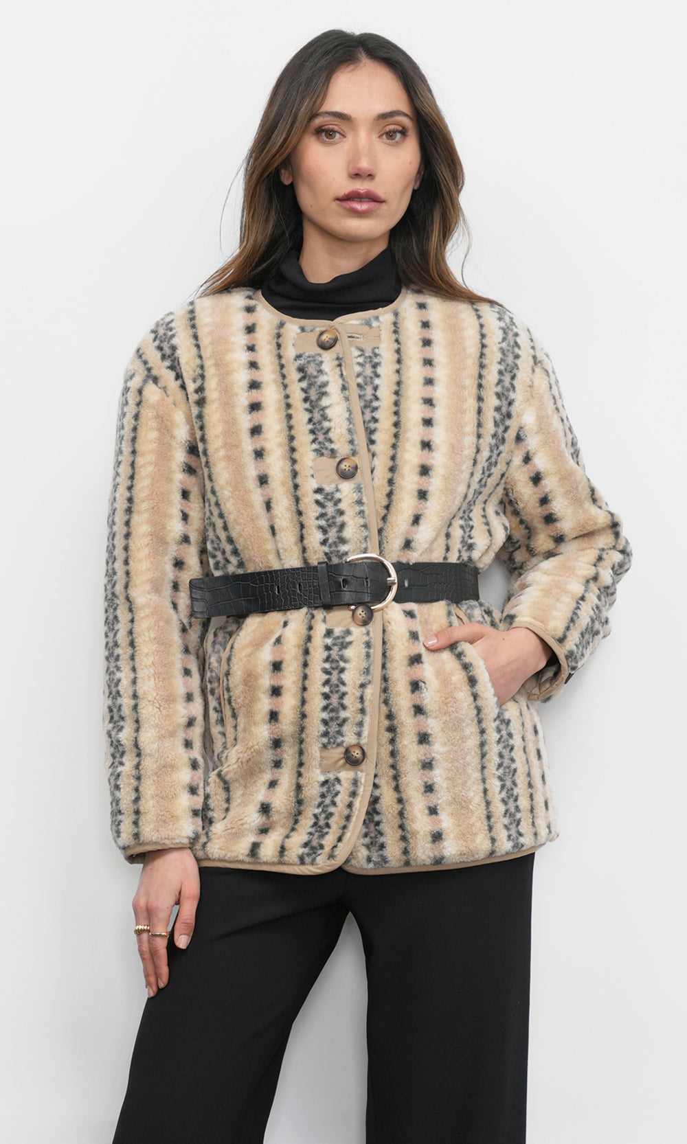 Toni Reversible Shearling Jacket