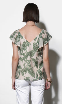 Emma Flutter Sleeve Top