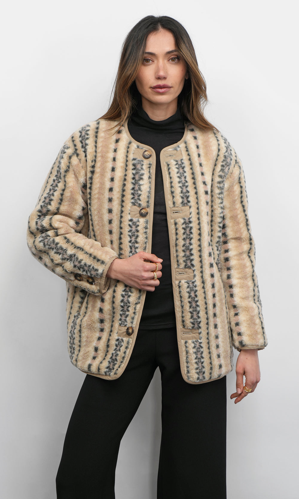 Toni Reversible Shearling Jacket