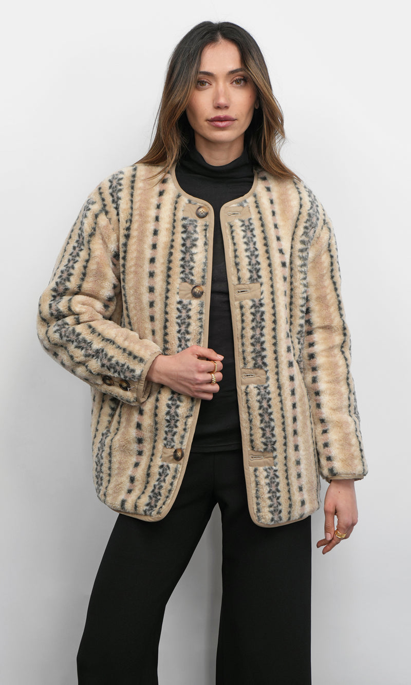 Toni Reversible Shearling Jacket