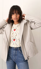 Dylan Zip Front Jacket