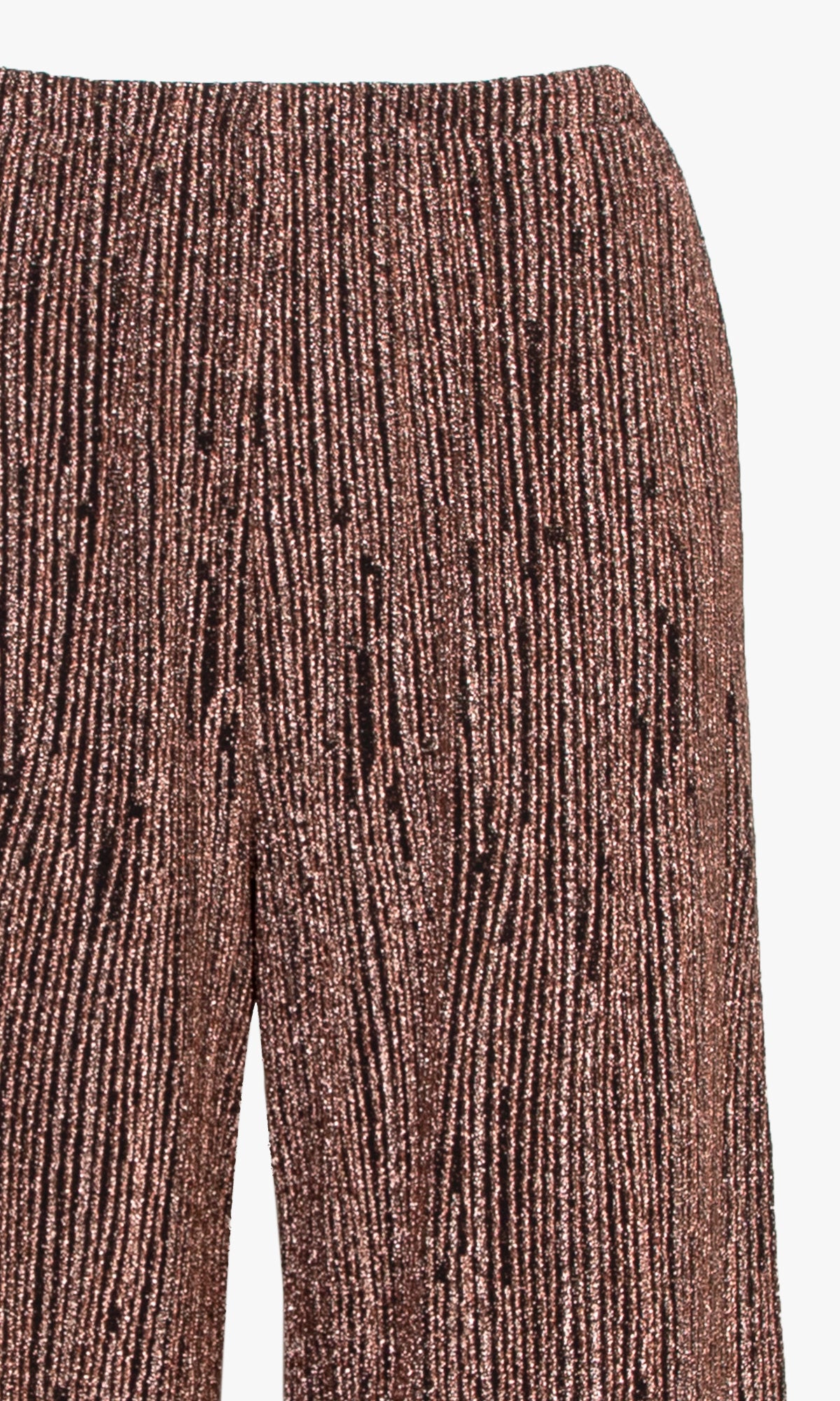 Denver Lurex Knit Wide Leg Pant