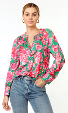 Adri Button Front Blouse