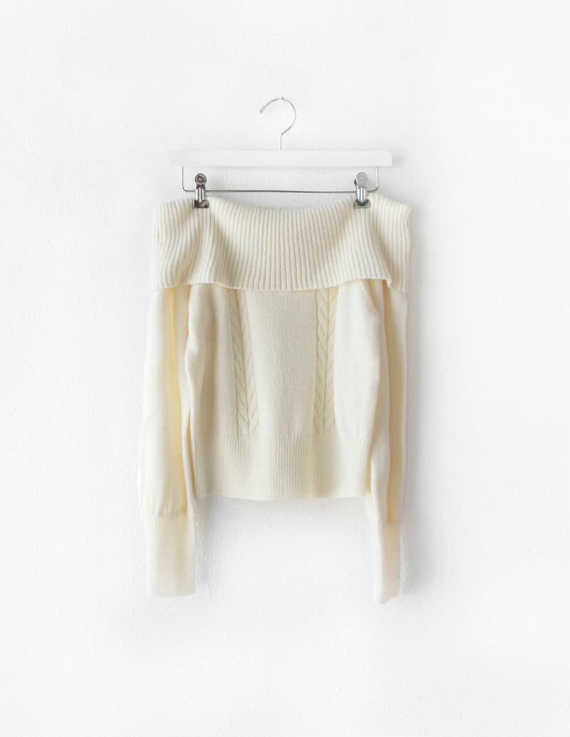 Haley Off Shoulder Sweater