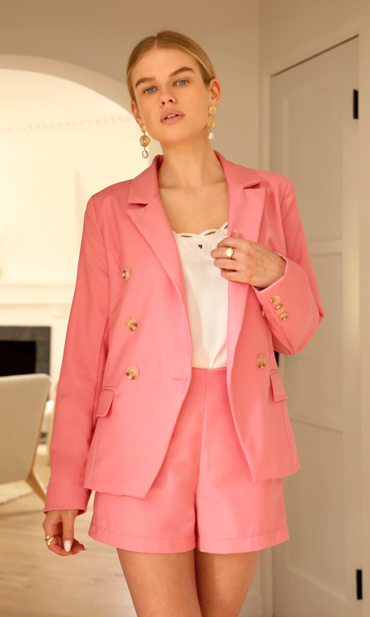 Guetta Double Breasted Blazer